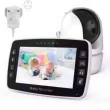 👶📹 Bezprzewodowa Niania Elektroniczna MBOSS 4,3” – Kamera z Ekranem IPS, Widzeniem Nocnym, Interkomem, PTZ i Monitoringiem Temperatury 🌙🌡️ | Daleki Zasięg