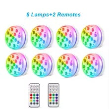 🏊‍♂️💦 Podwodne Oświetlenie Basenu LED RGB 🌈 – Wodoodporna Lampa Zatapialna 💡 | Pilot Zdalnego Sterowania 🎛️ | Do Basenu, Fontanny i Ogrodu 🌿✨ | IP68
