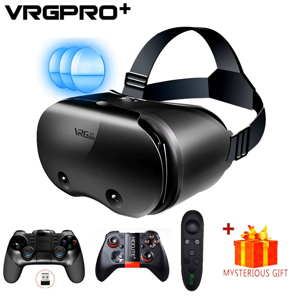 🥽 Okulary VR 3D do Smartfona Android i iPhone – Gogle Wirtualnej Rzeczywistości z Soczewkami