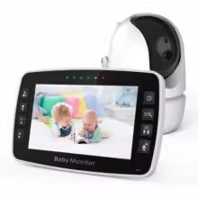 👶📹 Bezprzewodowa Niania Elektroniczna MBOSS 4,3” – Kamera z Ekranem IPS, Widzeniem Nocnym, Interkomem, PTZ i Monitoringiem Temperatury 🌙🌡️ | Daleki Zasięg