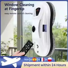🤖 Automatyczny Robot do Mycia Okien 5600Pa 90W z Pilotem – Inteligentny Czyściciel Szyb ze Sprayem Wodnym