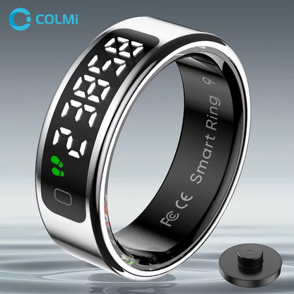 💎 COLMI R12 Smart Ring – Inteligentny Pierścień Zdrowia dla Kobiet i Mężczyzn, Monitor Snu, Tętna i Aktywności, Elegancki Design Premium