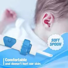 👂✨ Elektryczny Czyścik do Uszu – Przenośna Maszynka do Higieny Uszu z Wyjmowaną Końcówką 🧼