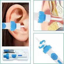 👂✨ Elektryczny Czyścik do Uszu – Przenośna Maszynka do Higieny Uszu z Wyjmowaną Końcówką 🧼