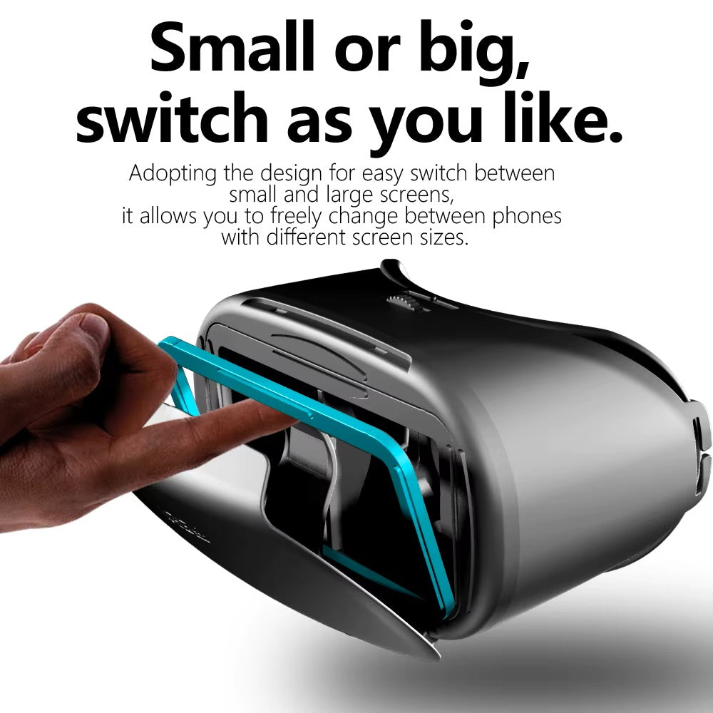 🥽 Okulary VR 3D do Smartfona Android i iPhone – Gogle Wirtualnej Rzeczywistości z Soczewkami