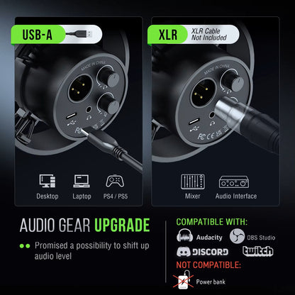 🎙️ Mikrofon Dynamiczny FIFINE K688 USB/XLR – Do Streamingu, Podcastów i Nagrywania