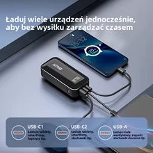 🔥 ZEALOT-Y5500 10 000 mAh 🔋 | Power Bank 22,5 W ⚡ | Kolorowy Wyświetlacz 📊 | USB-C 🔌 | Szybkie Ładowanie 🚀