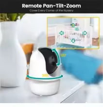👶📹 Bezprzewodowa Niania Elektroniczna MBOSS 4,3” – Kamera z Ekranem IPS, Widzeniem Nocnym, Interkomem, PTZ i Monitoringiem Temperatury 🌙🌡️ | Daleki Zasięg