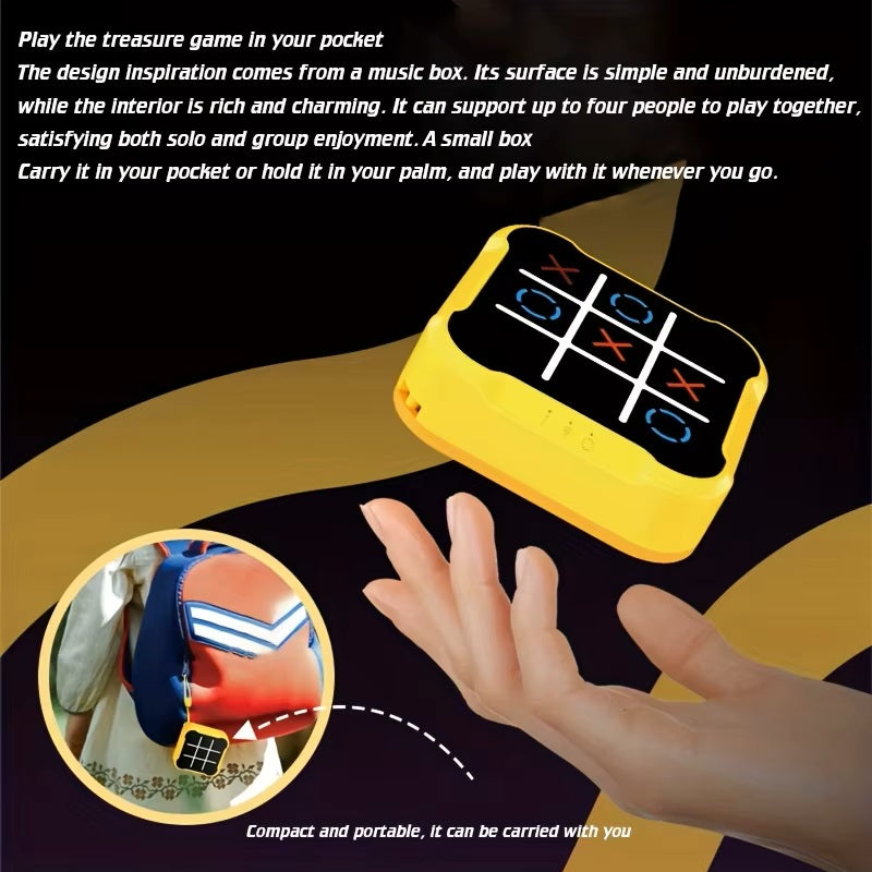 🎮🧩 Przenośna Gra Zręcznościowa dla Dzieci i Dorosłych – 4 Tryby Gry | Edukacyjna Zabawka Montessori 🧠✨ | Idealny Prezent 🎁