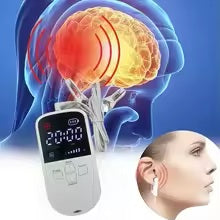 🧠 Alpha CES – Stymulator Relaksacyjny z Klipsem na Ucho | Wsparcie Relaksu i Lepszego Snu | 3 Tryby | 9 Poziomów Intensywności