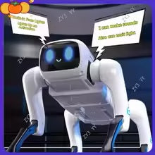 🐶 Robot Pies Leo 2026 AI Sterowany Pilotem 2.4G | Programowalny | Efekty Świetlne i Dźwiękowe | Koszyk | Interaktywna Zabawka dla Dzieci