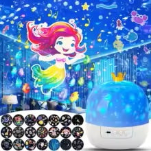 🌌✨ Projektor Gwiazd Galaxy Solar System 360° – 21 Efektów | Lampka Nocna dla Dzieci 🚀🌙 | Magiczna Dekoracja Pokoju ⭐🪐