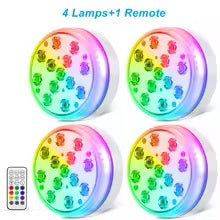 🏊‍♂️💦 Podwodne Oświetlenie Basenu LED RGB 🌈 – Wodoodporna Lampa Zatapialna 💡 | Pilot Zdalnego Sterowania 🎛️ | Do Basenu, Fontanny i Ogrodu 🌿✨ | IP68