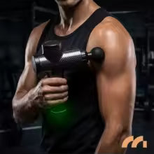 Pistolet do Masażu BodyBeat Core – Masażer Perkusyjny z 10 Końcówkami, LCD i Etui