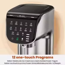 Maszyna do Lodów LINKChef IcyTreat 12w1 – Gelato, Sorbet, Frozen Yogurt, Milkshake, 3 Pojemniki, BPA Free