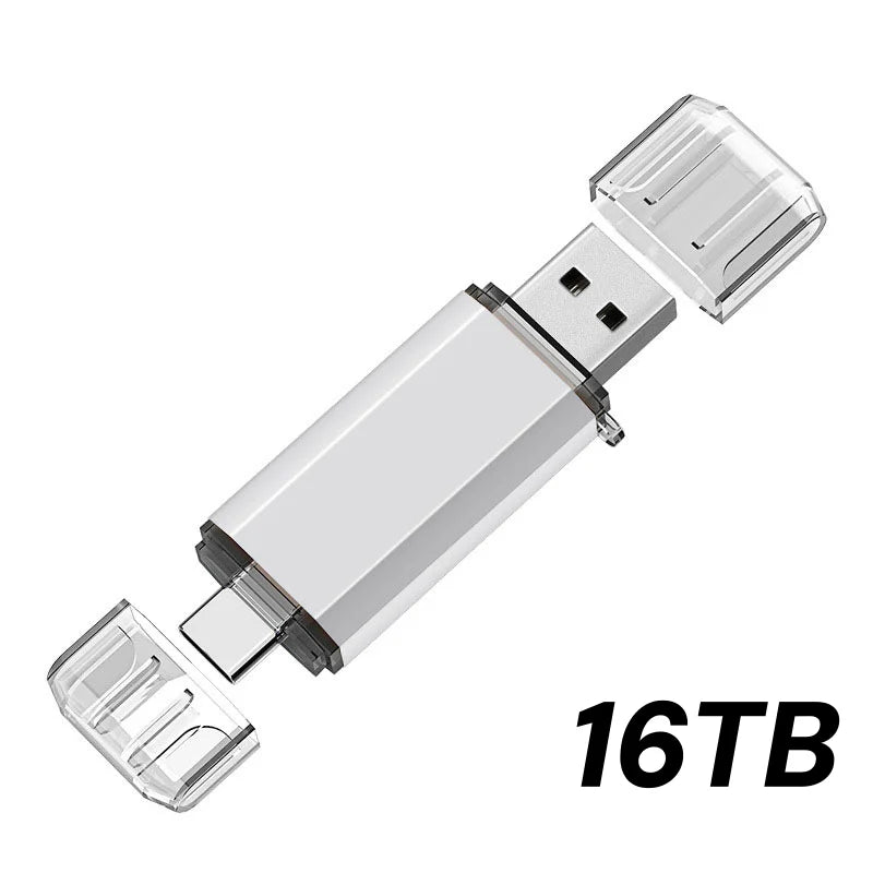 🔌 Pendrive US🔌 Pendrive USB 3.0 OTG 2w1 USB-A + USB-C – 1TB, 2TB, 8TB, 16TB – 3 koloryB 3.0 OTG 2w1 USB-A + USB-C – 1TB, 2TB, 8TB, 16TB – 3 kolory