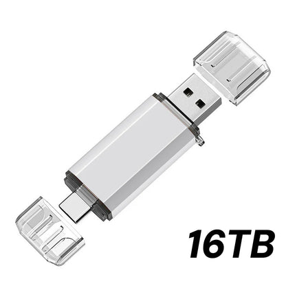 🔌 Pendrive US🔌 Pendrive USB 3.0 OTG 2w1 USB-A + USB-C – 1TB, 2TB, 8TB, 16TB – 3 koloryB 3.0 OTG 2w1 USB-A + USB-C – 1TB, 2TB, 8TB, 16TB – 3 kolory