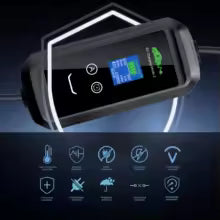 Ładowarka EV ISIGMA 11 kW Typ 2 WiFi Bluetooth – Mobilna Ładowarka do Samochodów Elektrycznych | Tuya Smart | 16A | Kabel 5 m