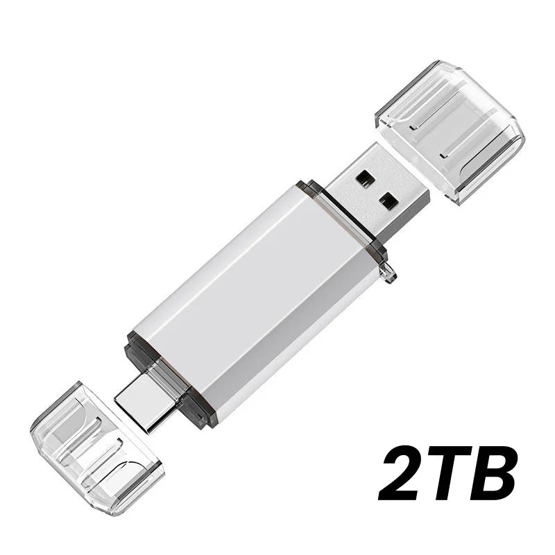 🔌 Pendrive US🔌 Pendrive USB 3.0 OTG 2w1 USB-A + USB-C – 1TB, 2TB, 8TB, 16TB – 3 koloryB 3.0 OTG 2w1 USB-A + USB-C – 1TB, 2TB, 8TB, 16TB – 3 kolory