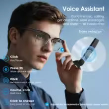 Inteligentne Okulary AI 2026 z Kamerą 8 MP 4K . Bluetooth 5.3 . Tłumacz Głosowy . Rozmowy . Okulary Przeciwsłoneczne