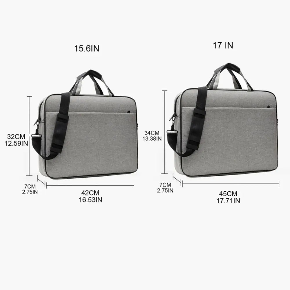 Torba na laptopa 15,6–17 cali | Ochronna, odporna na wstrząsy | Pojemna | Lenovo, HP, Dell, Asus, Samsung