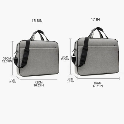 Torba na laptopa 15,6–17 cali | Ochronna, odporna na wstrząsy | Pojemna | Lenovo, HP, Dell, Asus, Samsung