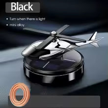 Solarny Odświeżacz Powietrza do Samochodu – Helikopter z Obracającym się Śmigłem, Dyfuzor Zapachowy