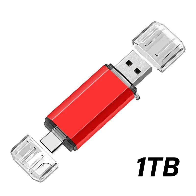 🔌 Pendrive US🔌 Pendrive USB 3.0 OTG 2w1 USB-A + USB-C – 1TB, 2TB, 8TB, 16TB – 3 koloryB 3.0 OTG 2w1 USB-A + USB-C – 1TB, 2TB, 8TB, 16TB – 3 kolory