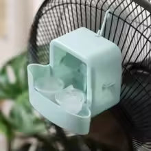 Wentylator z Nawilżaczem i Chłodzeniem Wodnym 3w1 | Mini Klimatyzator Biurkowy | Przenośny Wentylator do Domu, Biura i Akademika