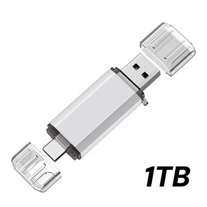 🔌 Pendrive US🔌 Pendrive USB 3.0 OTG 2w1 USB-A + USB-C – 1TB, 2TB, 8TB, 16TB – 3 koloryB 3.0 OTG 2w1 USB-A + USB-C – 1TB, 2TB, 8TB, 16TB – 3 kolory