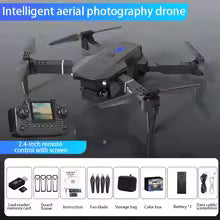 🚁 Dron E88 PRO z Podwójną Kamerą HD WiFi GPS | Składany Quadcopter RC | Do Zdjęć i Filmów | Model 2025