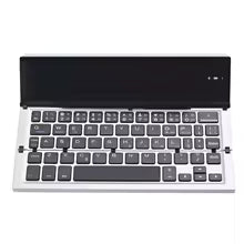 BOW Składana Klawiatura Bluetooth Bezprzewodowa do Telefonu, Tabletu i iPhone | Ładowalna | Android, iOS, Windows